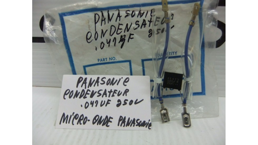 Panasonic .047UF 250V condensateur pour micro-onde